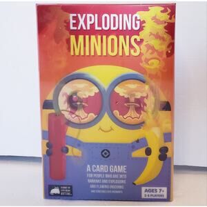 Exploding Kittens Exploding Minions Card Game Special Edition -‎ NEW SEALED
